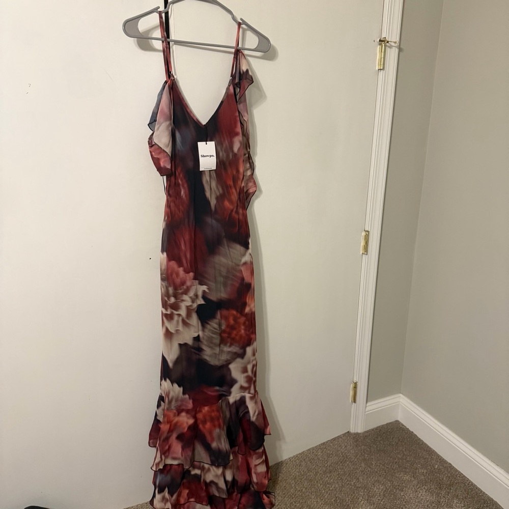 ShowPo Riley Asymmetrical Maxi Dress - Picture 4 of 7